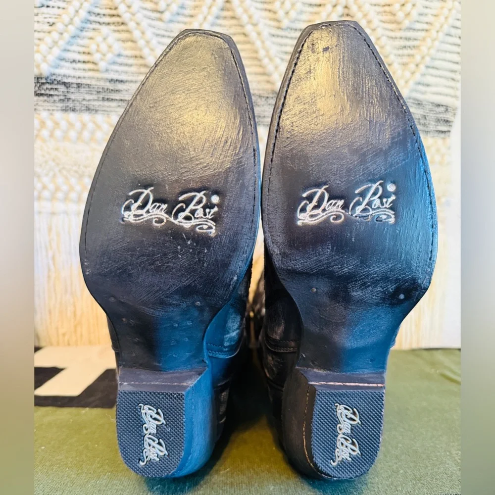 Dan Post O-Lay Snip Toe Women’s Boots - Picture 5 of 11